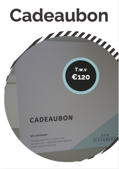 Cadeaubon van 120 euro