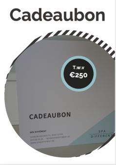 Cadeaubon van 250 euro