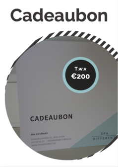 Cadeaubon van 200 euro